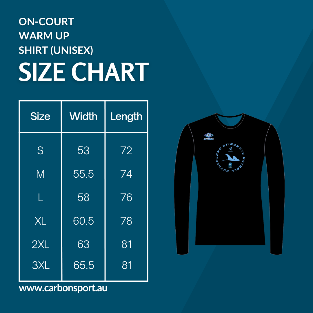 Stingrays On-Court Warm Up Shirt